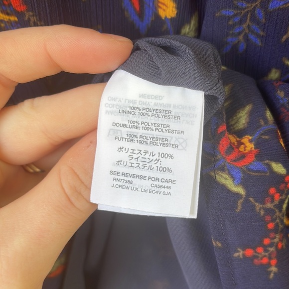 MADEWELL | Floral Navy Blouse - Picture 8 of 10